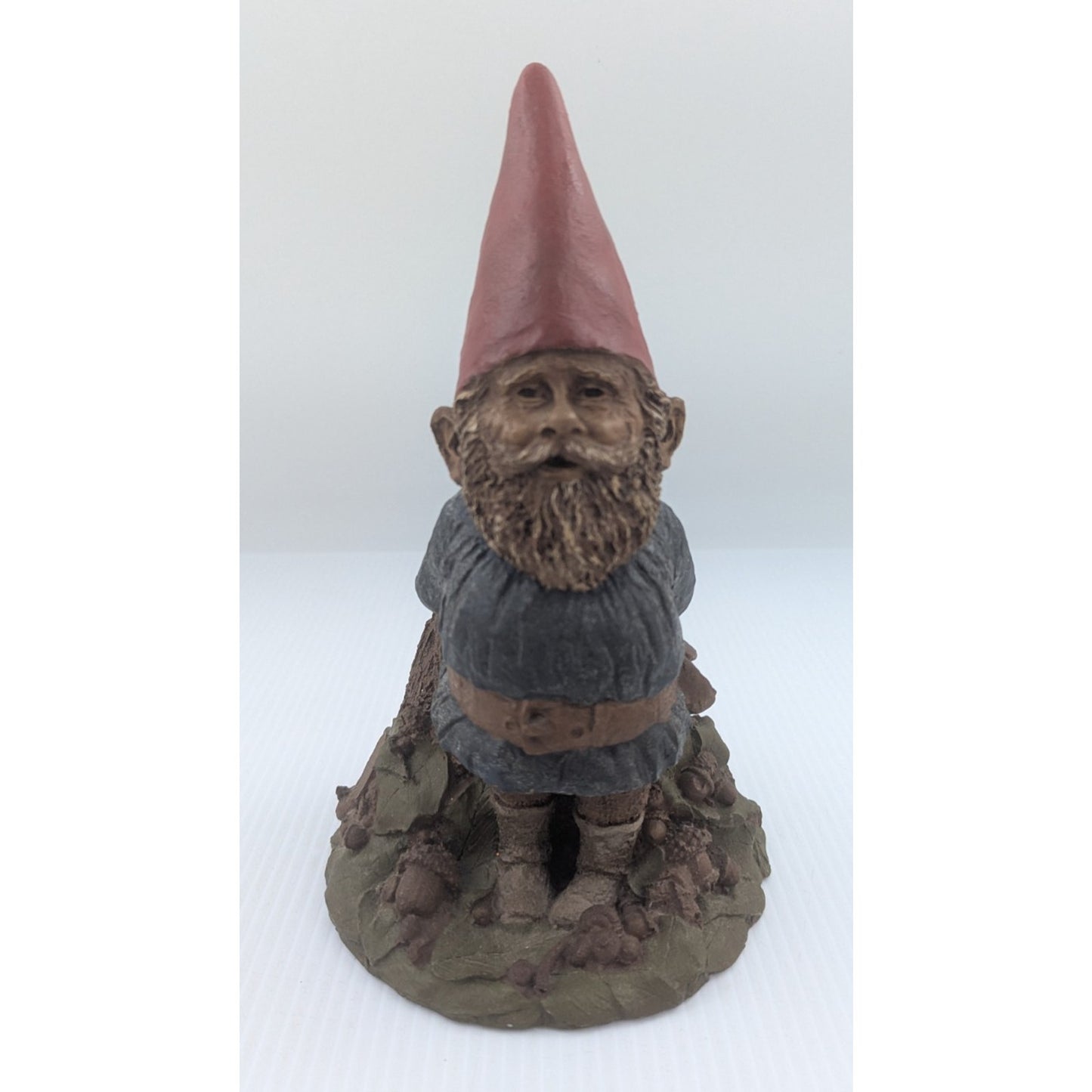 Vintage Tom Clark Forest Gnome Figure Statue 10” Signed 1983 Cairn Studios