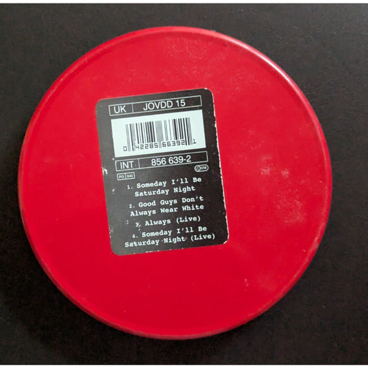 BON JOVI SOMEDAY I'LL BE SATURDAY NIGHT CD LIMITED EDITION RED TIN