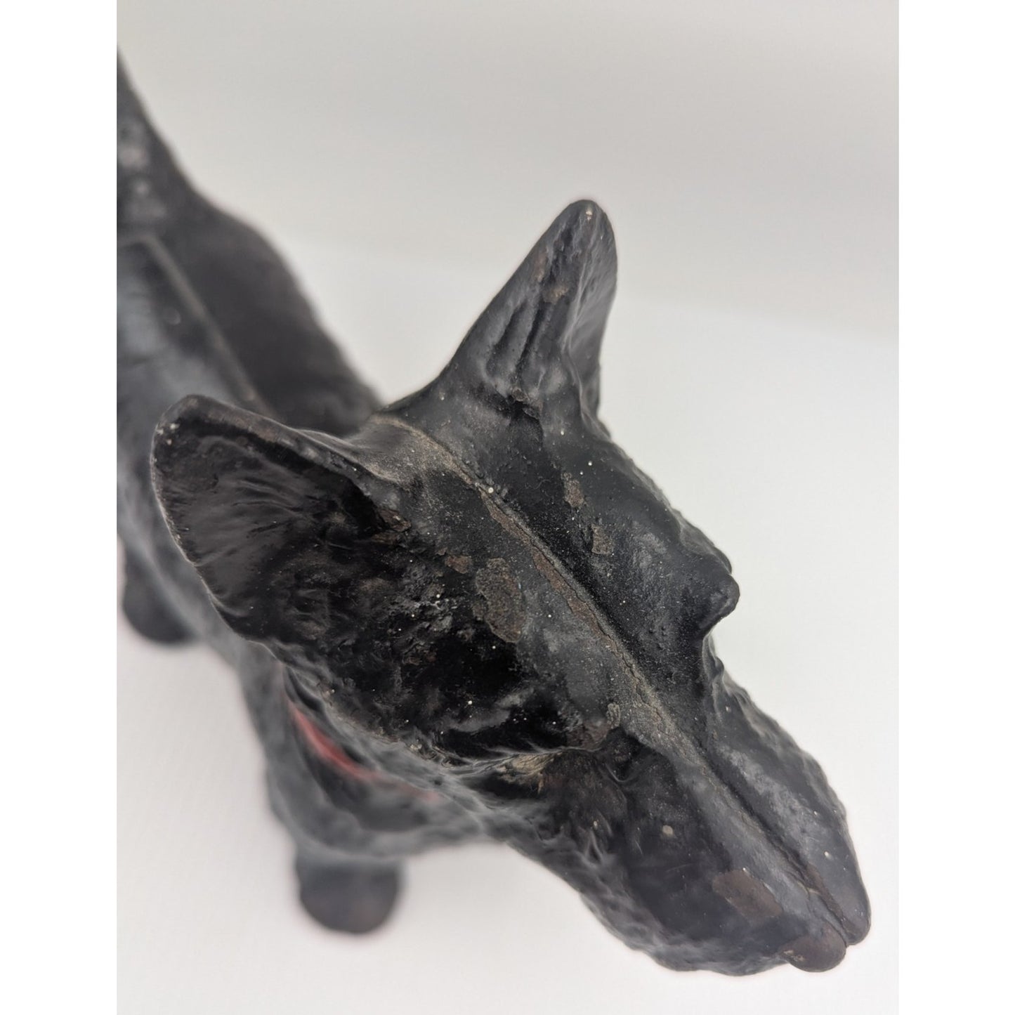 Cast Iron Scottish Terrier Scottie Dog Figurine Door Stop Heavy 9Lbs+ Solid