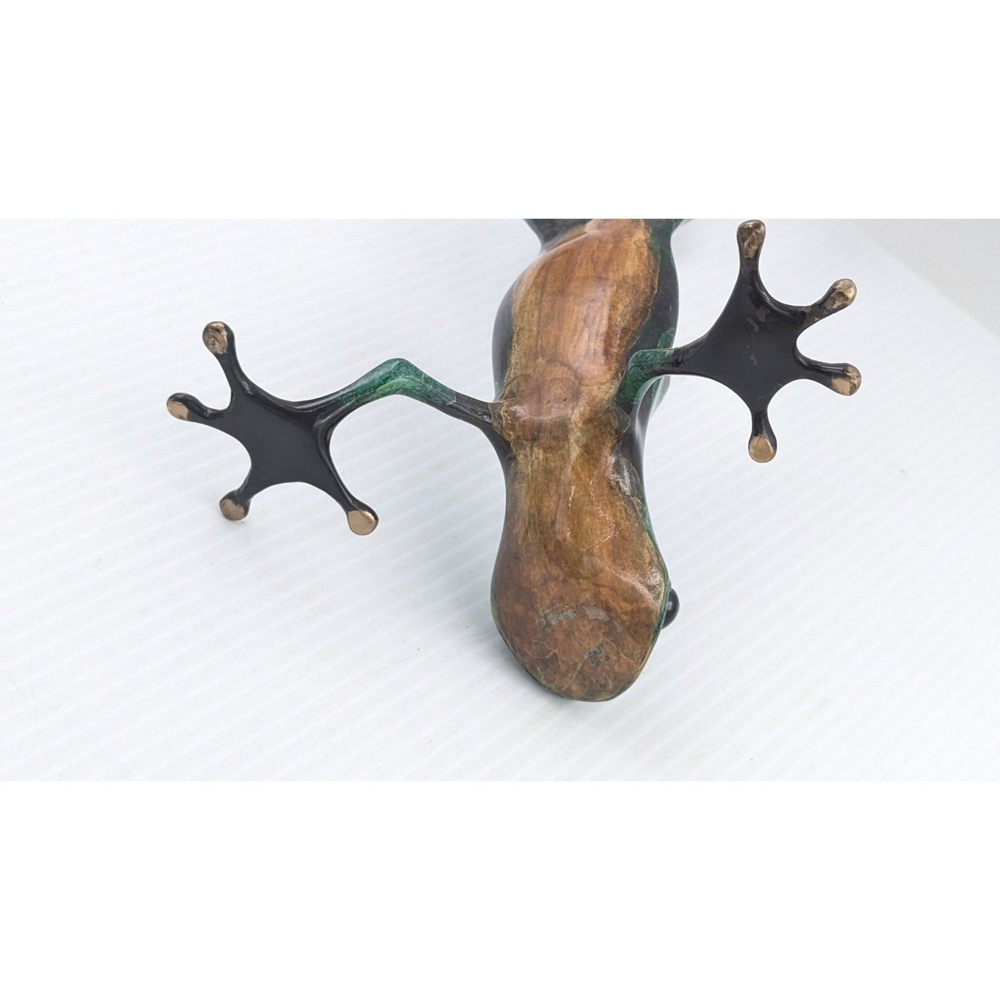 Tim Cotterill Frogman Bronze Frog Sculpture “Show Off” 14.5" LE #1949/2500 w/COA
