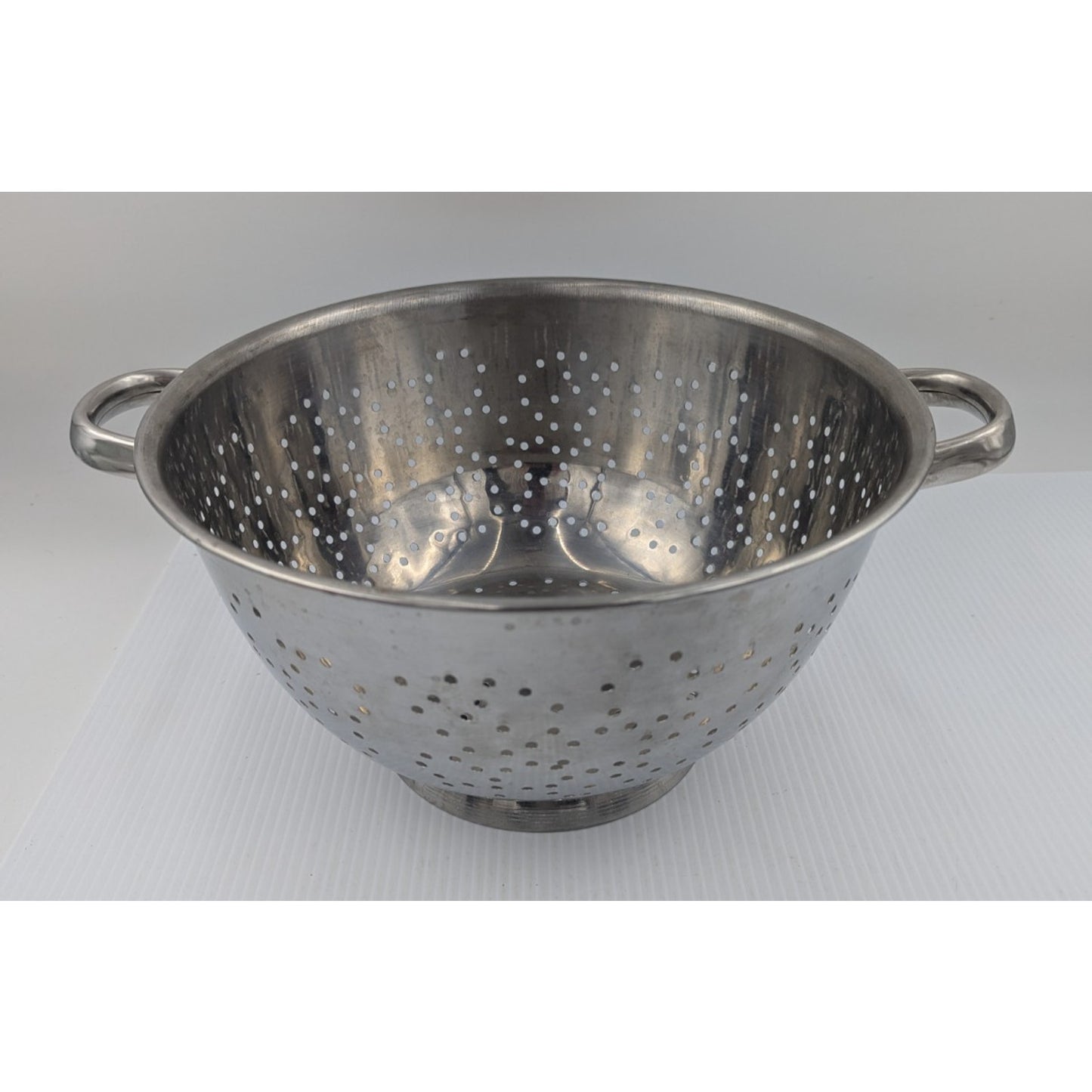 Colander Strainer Stainless Steel Progressive Korea Lot of 2 - 11.5" and 10.5"