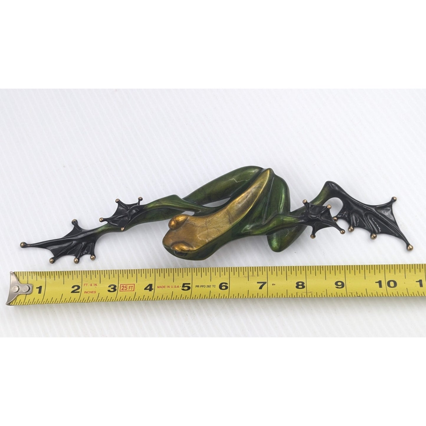 Tim Cotterill Frogman Bronze Frog Sculpture “Flash” LE #212/2000 w/COA