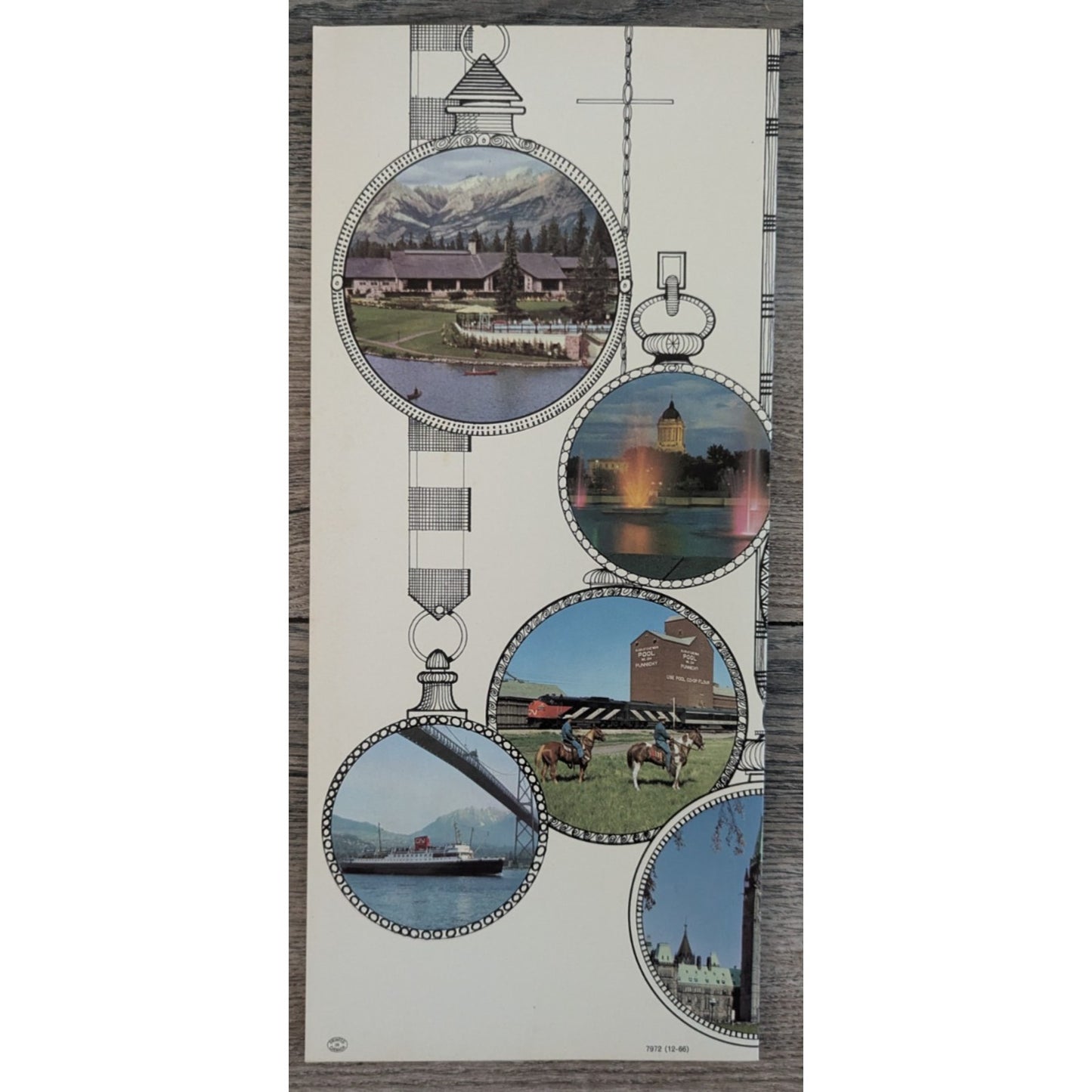CN Canadian National Railway Railroad Car Dining Menu Vintage Lot of 3