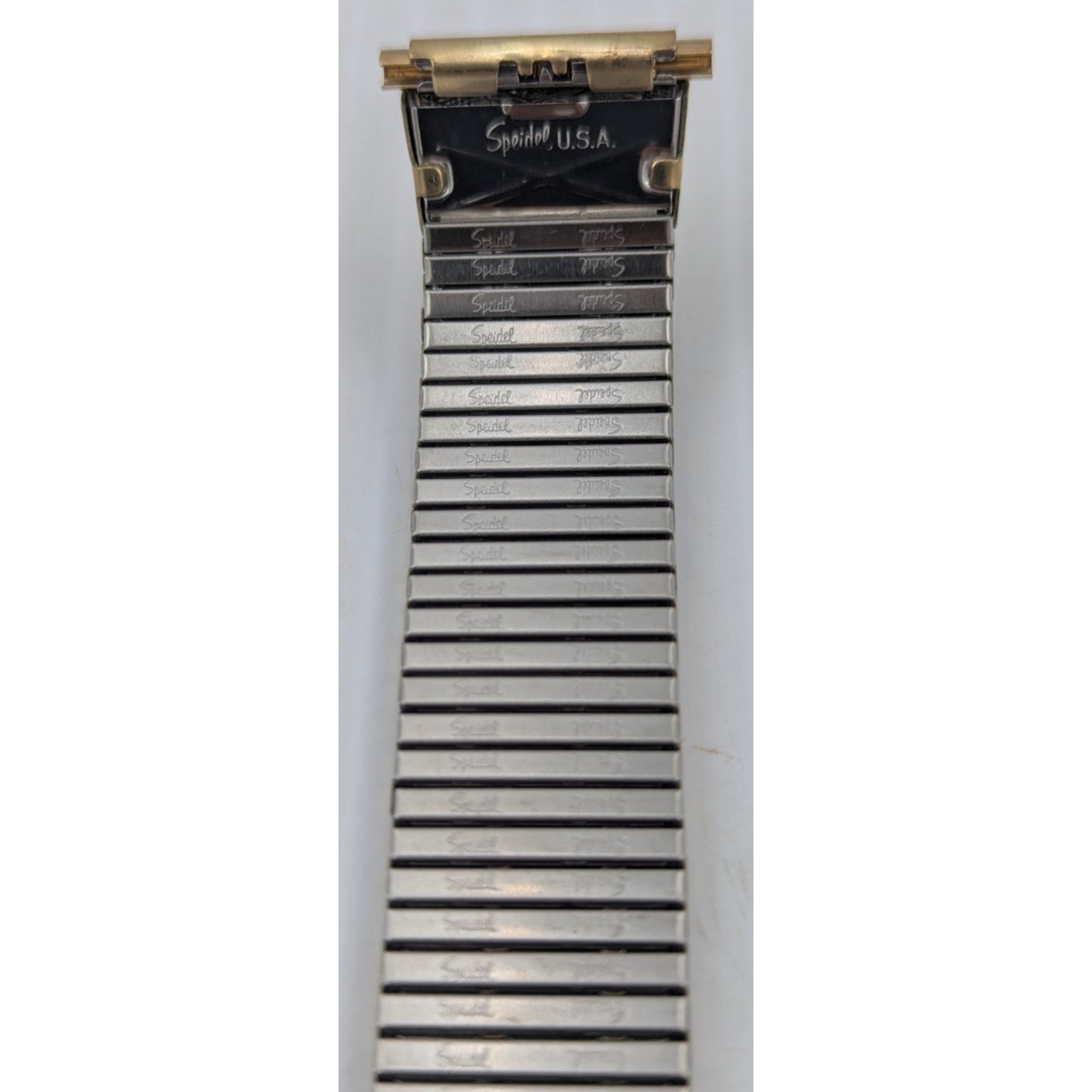 Speidel Gold Twist O Flex Stainless Steel Mens Watch Band 1536/32 L