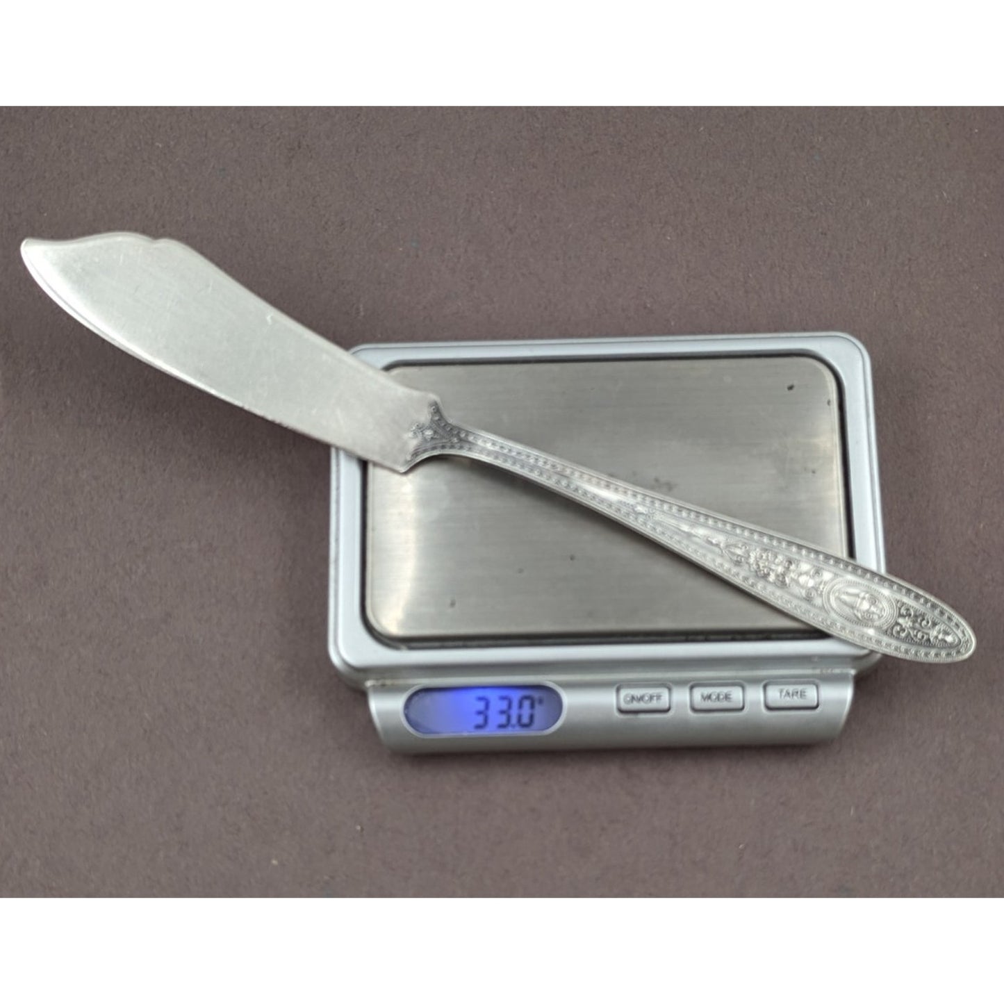 Wedgwood by International Sterling Silver Master Butter Knife 7 1/4" Long 33g