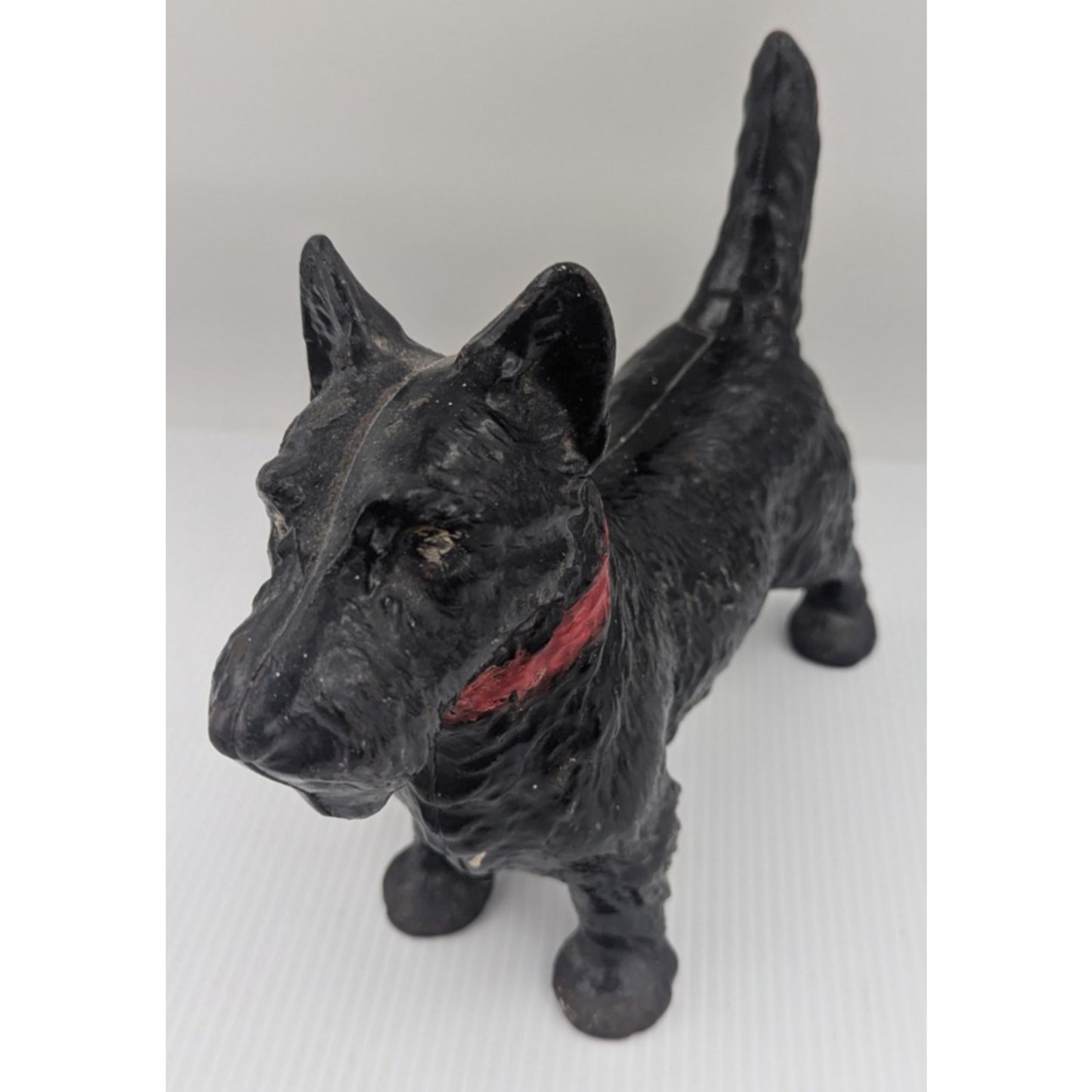 Cast Iron Scottish Terrier Scottie Dog Figurine Door Stop Heavy 9Lbs+ Solid