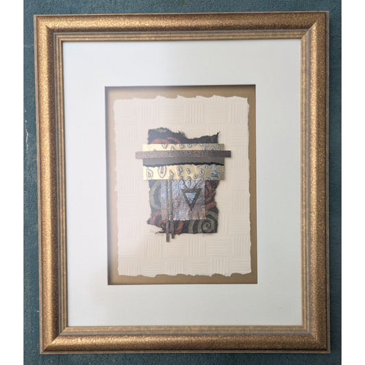 J. Broe Mixed Media Art Piece Sonoma III Signed