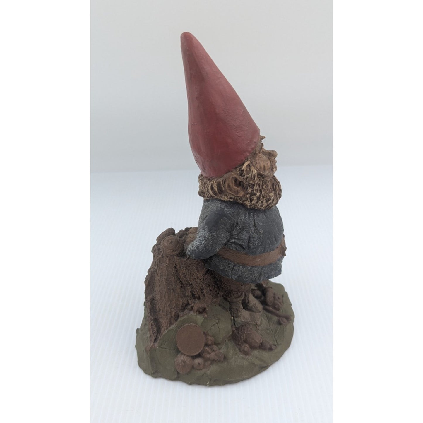 Vintage Tom Clark Forest Gnome Figure Statue 10” Signed 1983 Cairn Studios