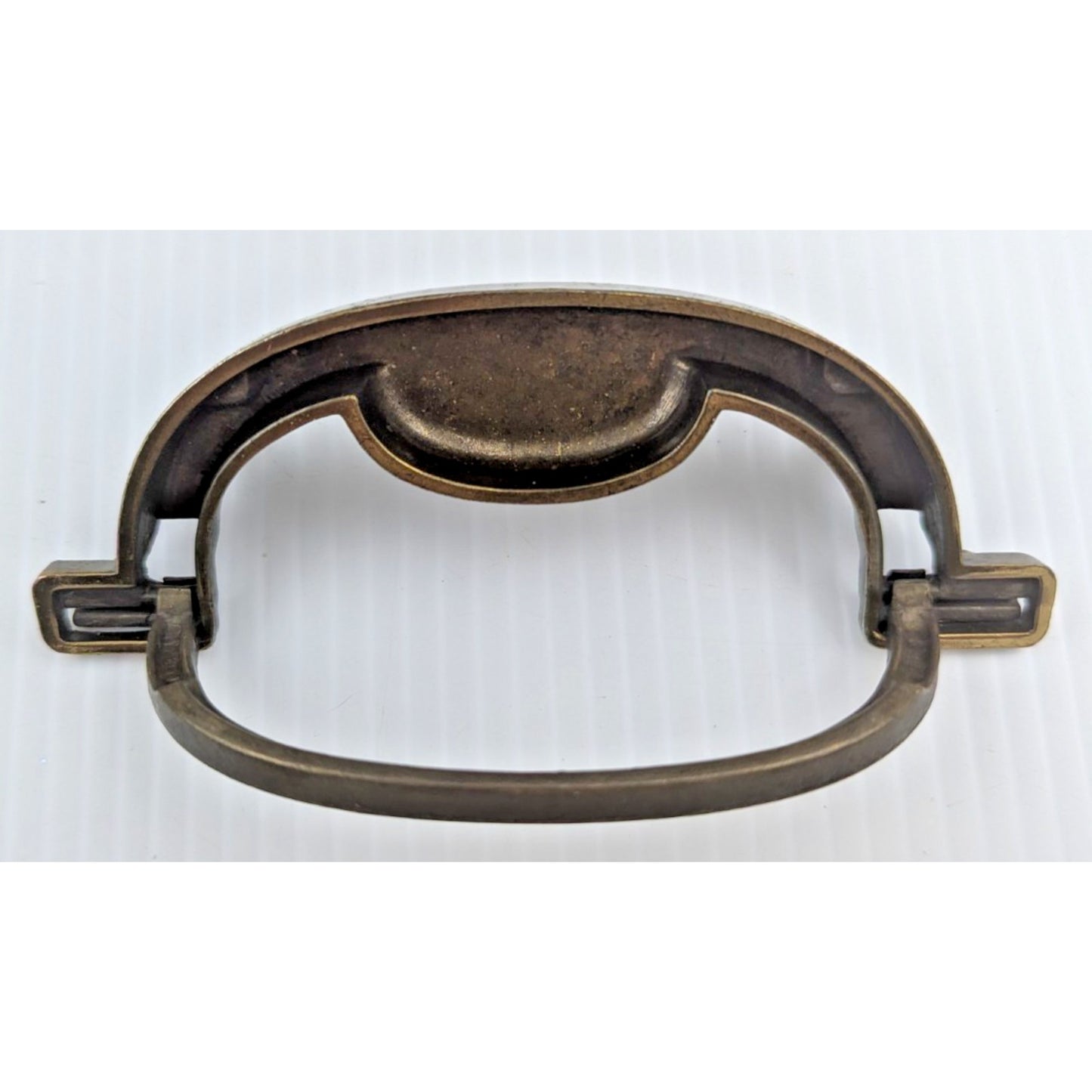 DREXEL ACCOLADE Brass Drawer Bail Pull Handle Campaign KBC N7231