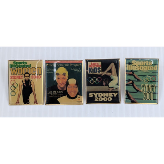 Sports Illustrated Sydney 2000 Assorted Lot of 4 Pins