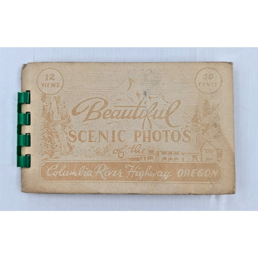 Vintage Beautiful Scenic Photos 12 Views Columbia River Highway Oregon Souvenir