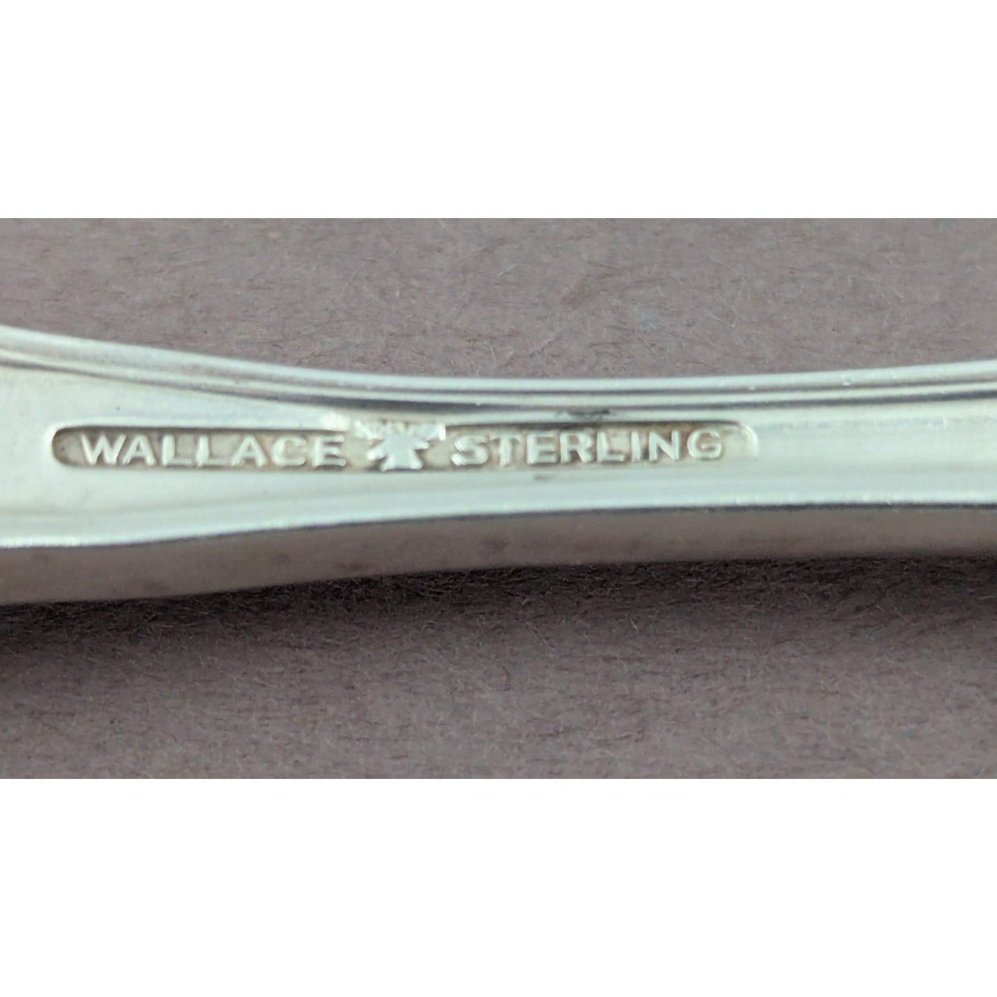 La Reine by Wallace Sterling Silver Fork 7" Flatware No Monogram