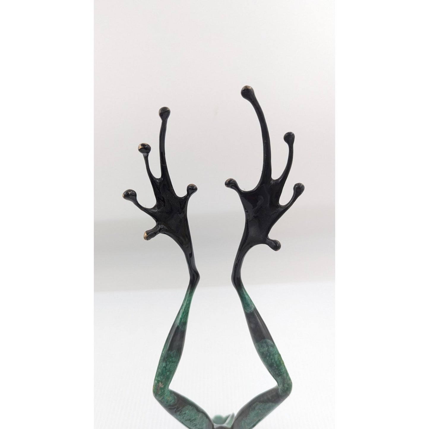 Tim Cotterill Frogman Bronze Frog Sculpture “Show Off” 14.5" LE #1949/2500 w/COA
