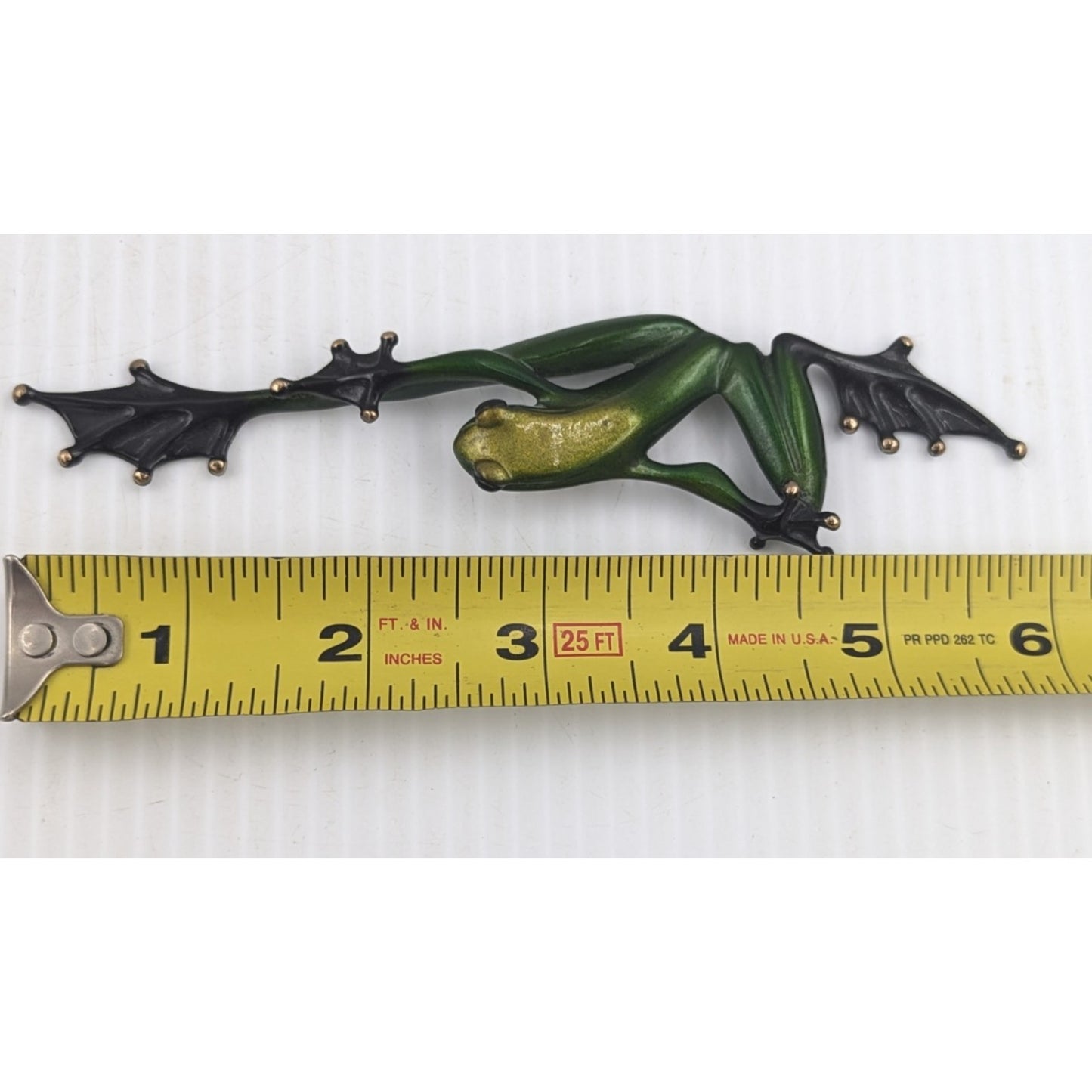 Tim Cotterill Frogman Bronze Frog Sculpture “Fiji” LE #366/1000 w/COA