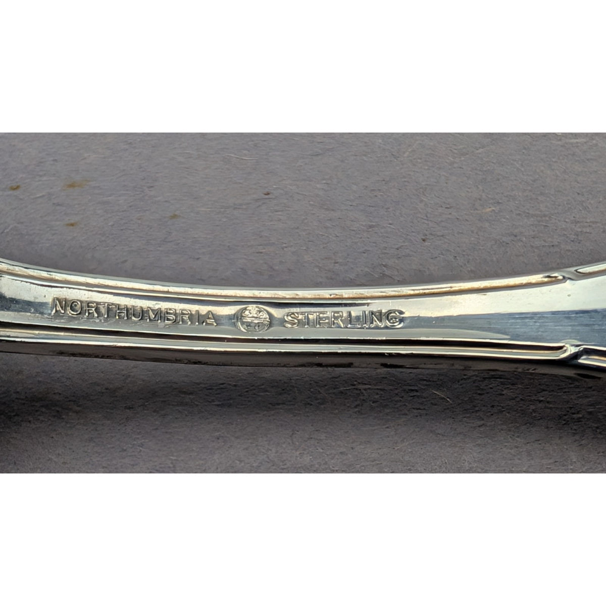 Northumbria Cello Sterling Silver Sugar Shell Spoon 6" 36 g