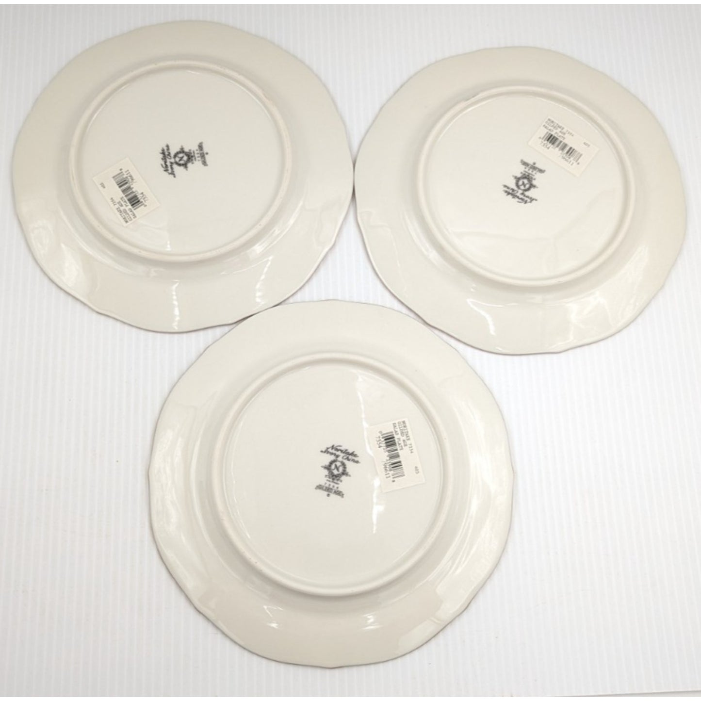 9 Noritake Gilded Age Dinner Salad Bread and Butter Plate Plates 7354 Excellent