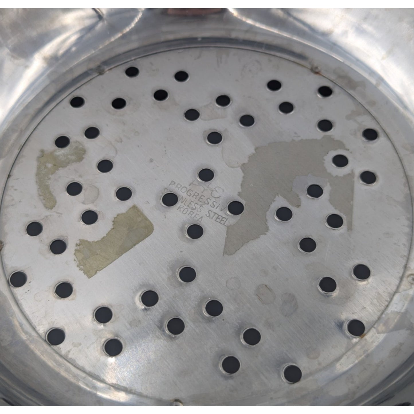 Colander Strainer Stainless Steel Progressive Korea Lot of 2 - 11.5" and 10.5"