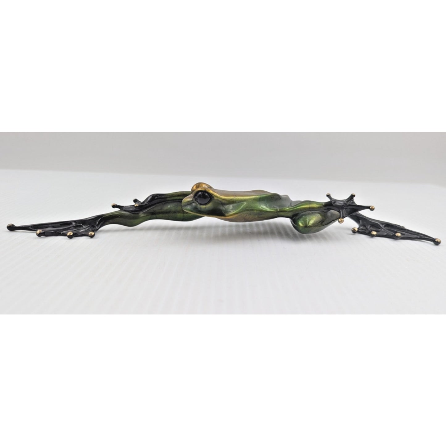Tim Cotterill Frogman Bronze Frog Sculpture “Flash” LE #212/2000 w/COA
