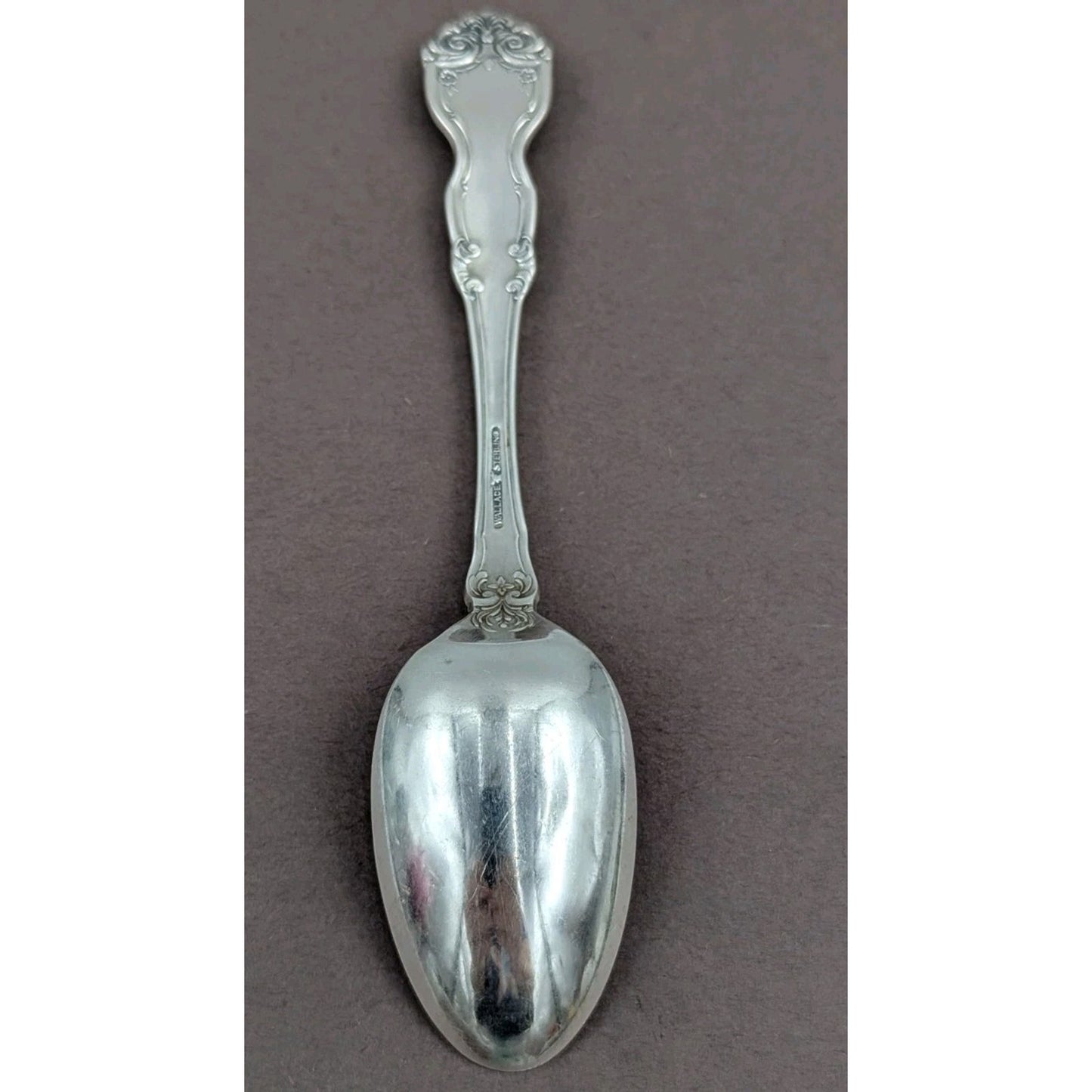 La Reine by Wallace Sterling Silver Teaspoon 6" Flatware No Monogram