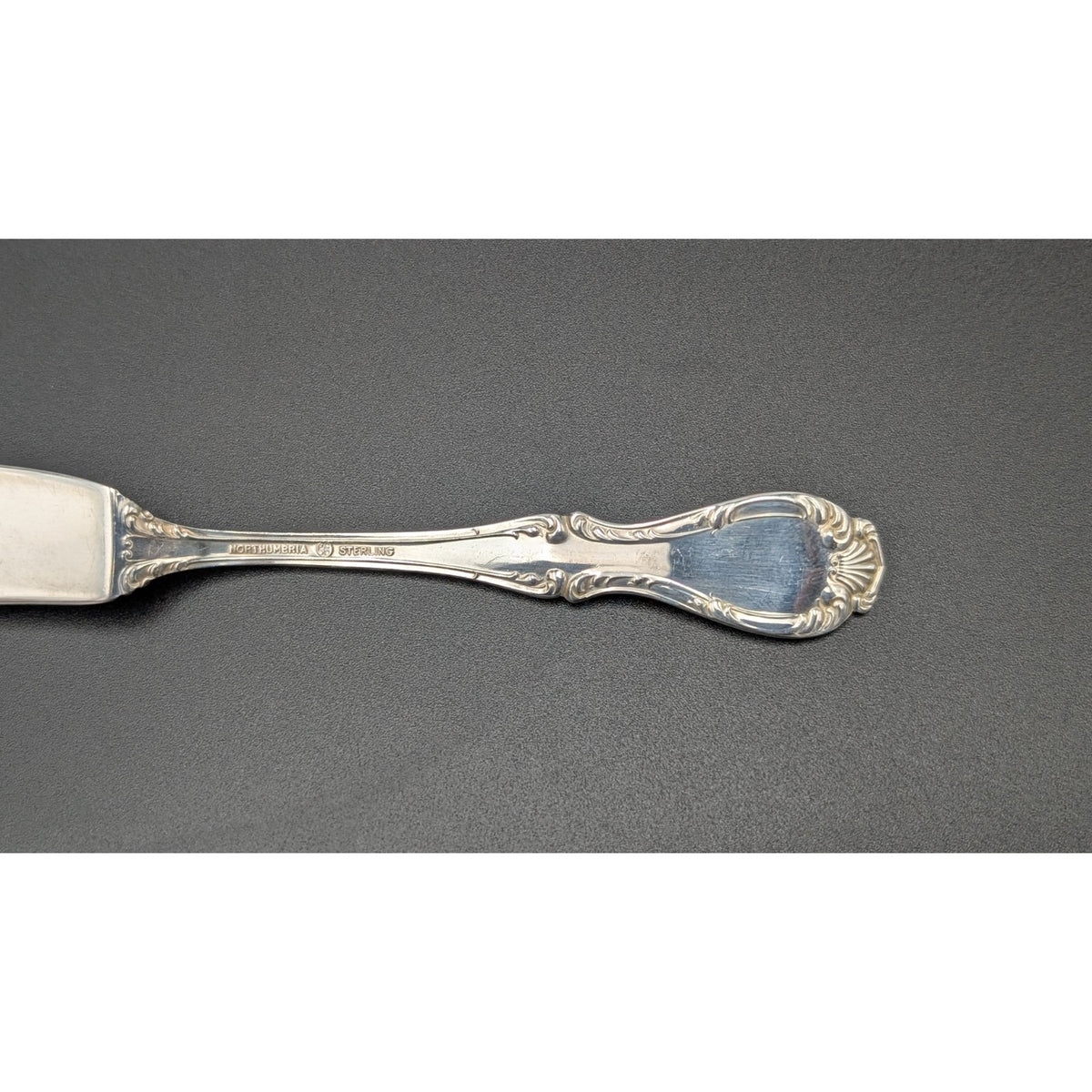 Northumbria Cello Sterling Silver Flat Master Butter Knife 6-7/8" 38 g