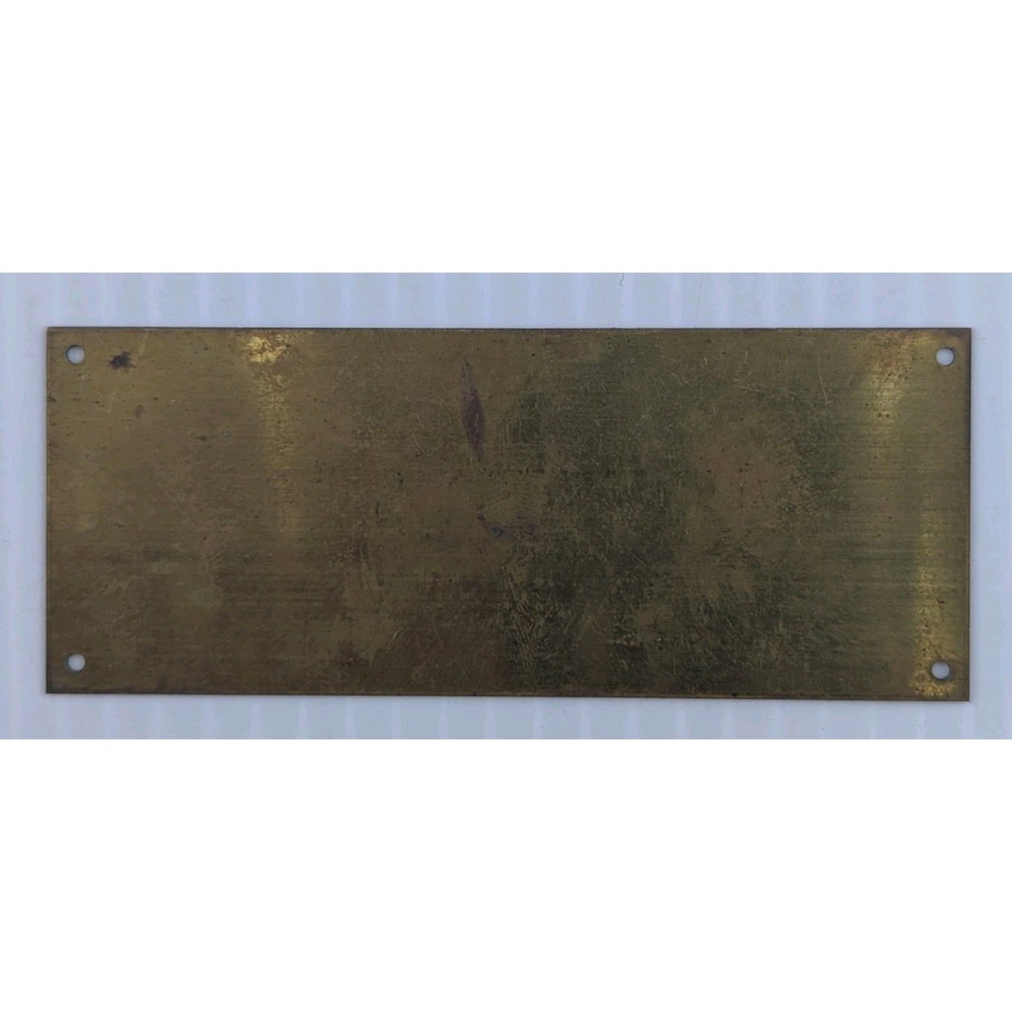 Manufactured for the Baldwin Locomotive Works Metal Tin Plaque Small