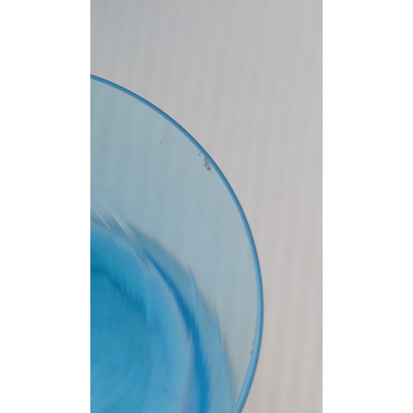 Fostoria Priscilla Blue Luncheon Set for 4 Plates Footed Custard Cups Bridge Set