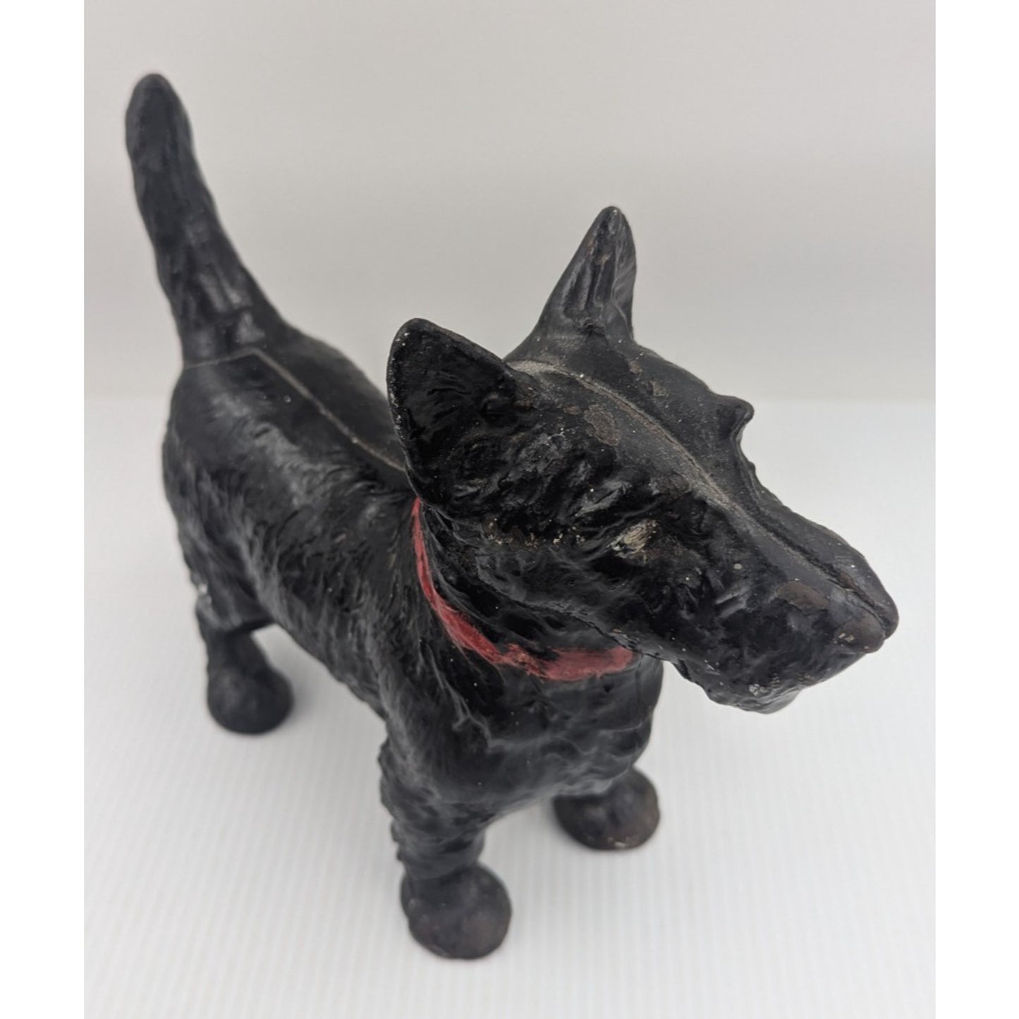 Cast Iron Scottish Terrier Scottie Dog Figurine Door Stop Heavy 9Lbs+ Solid