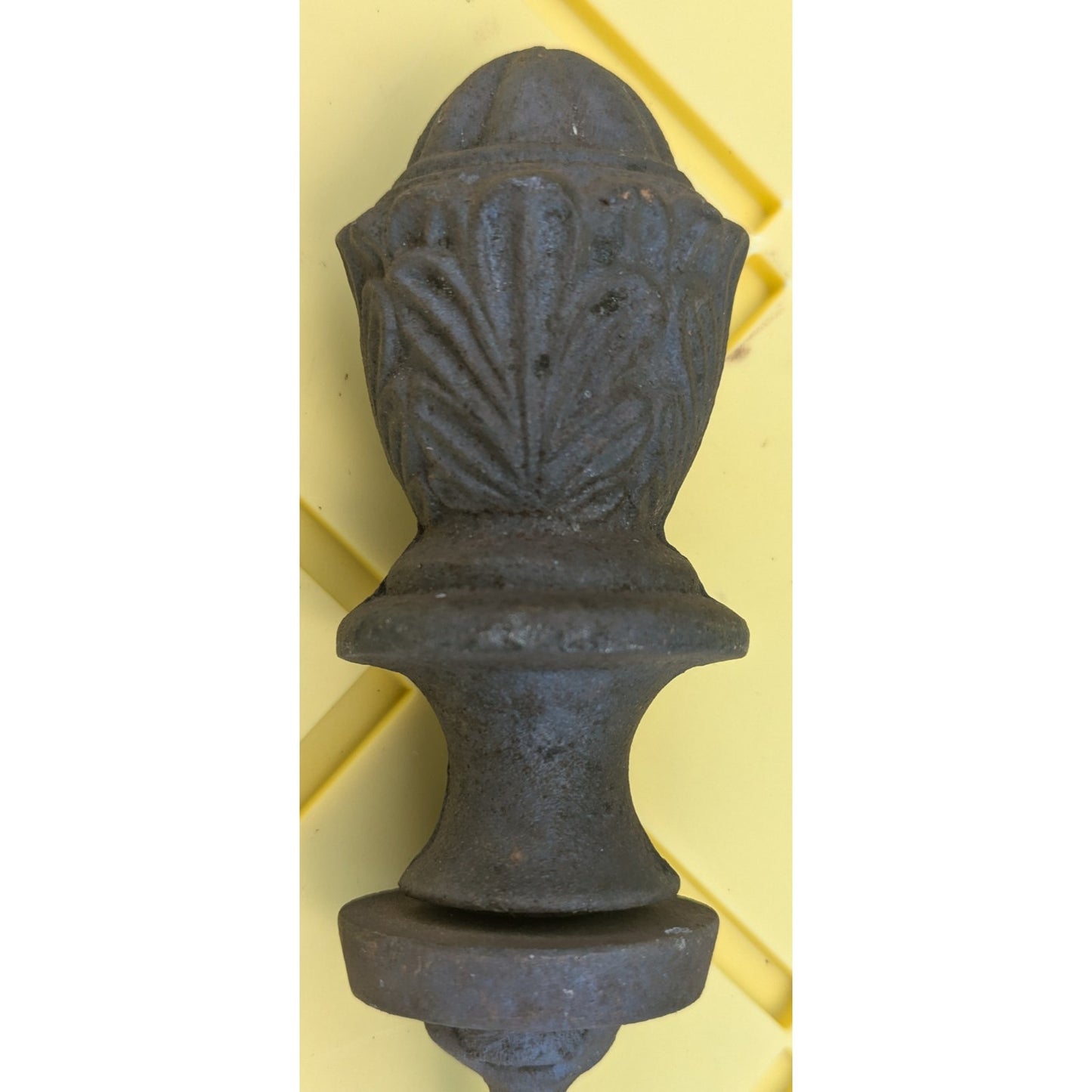Antique Garden Hose Guide Cast Iron Metal Stakes Hose Guards Lot of 2