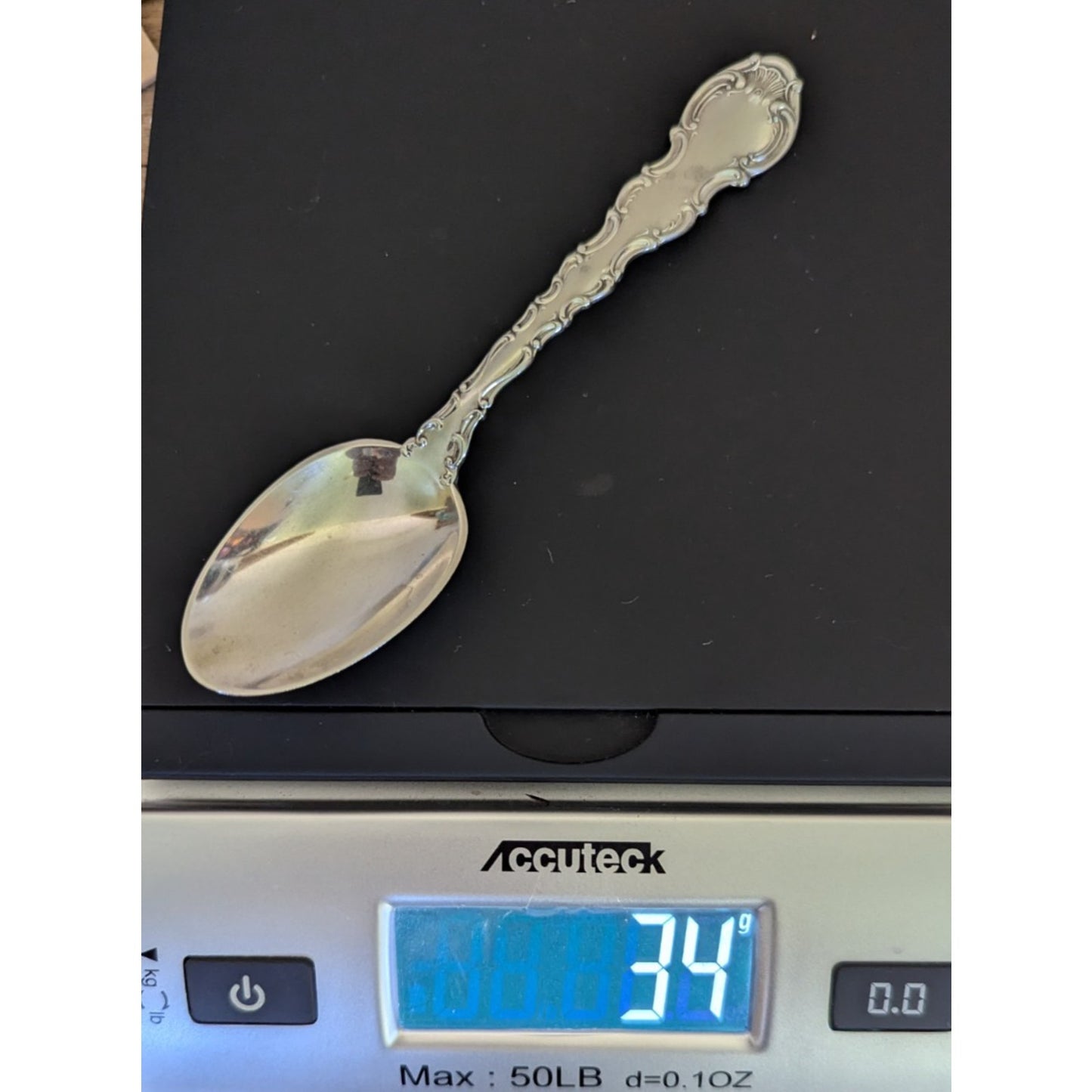 Gorham Silver Strasbourg Sterling Silver Teaspoon 5 7/8" Vintage No Monogram