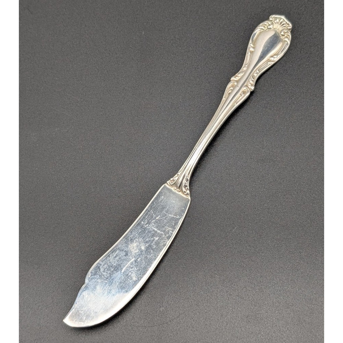 Northumbria Cello Sterling Silver Flat Master Butter Knife 6-7/8" 38 g