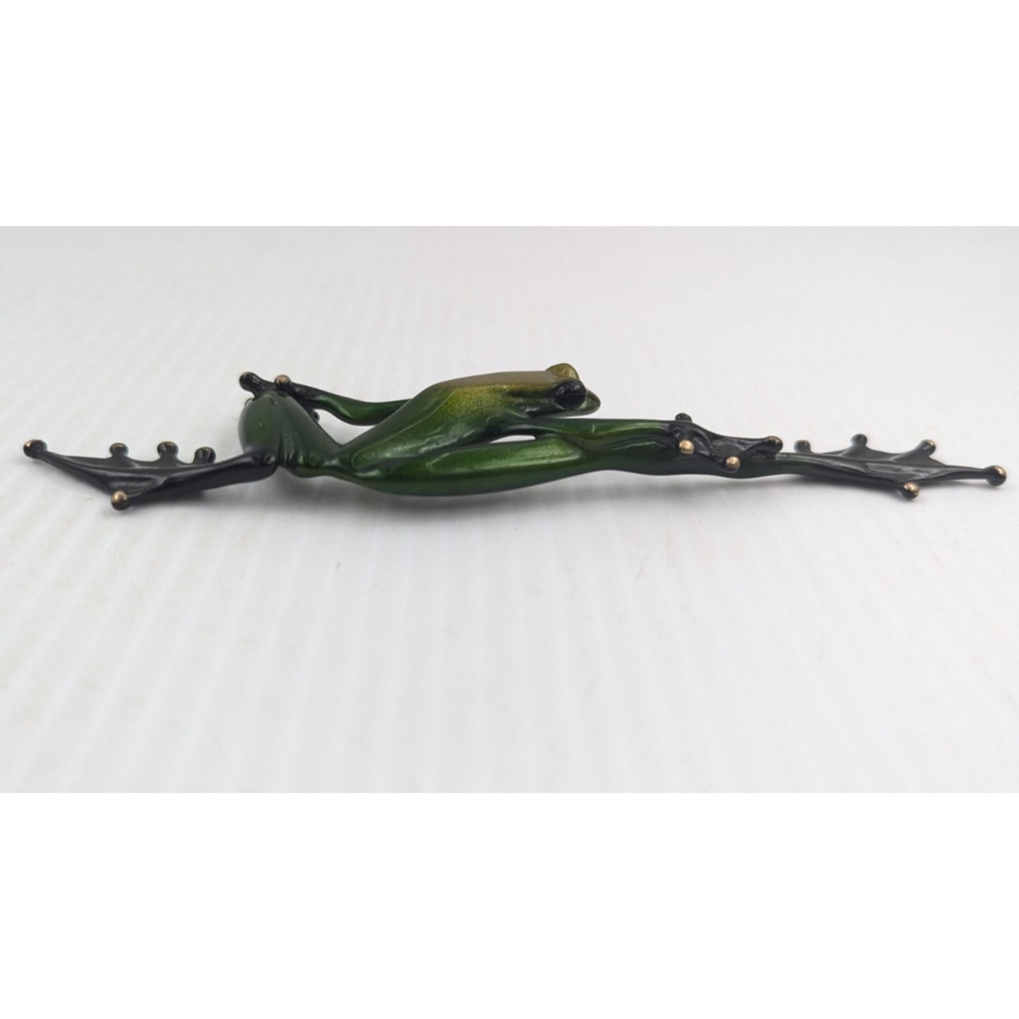 Tim Cotterill Frogman Bronze Frog Sculpture “Fiji” LE #366/1000 w/COA