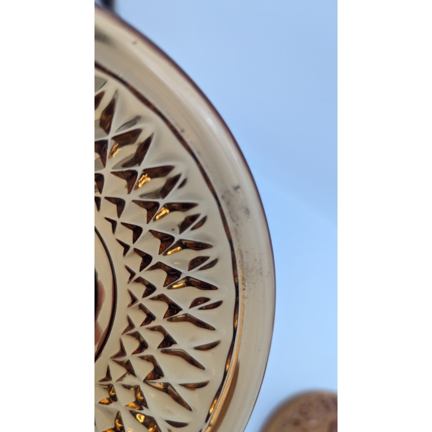 Pair Cambridge Glass Dolphin Candlesticks 9.5” Amber Glass #109 Vintage