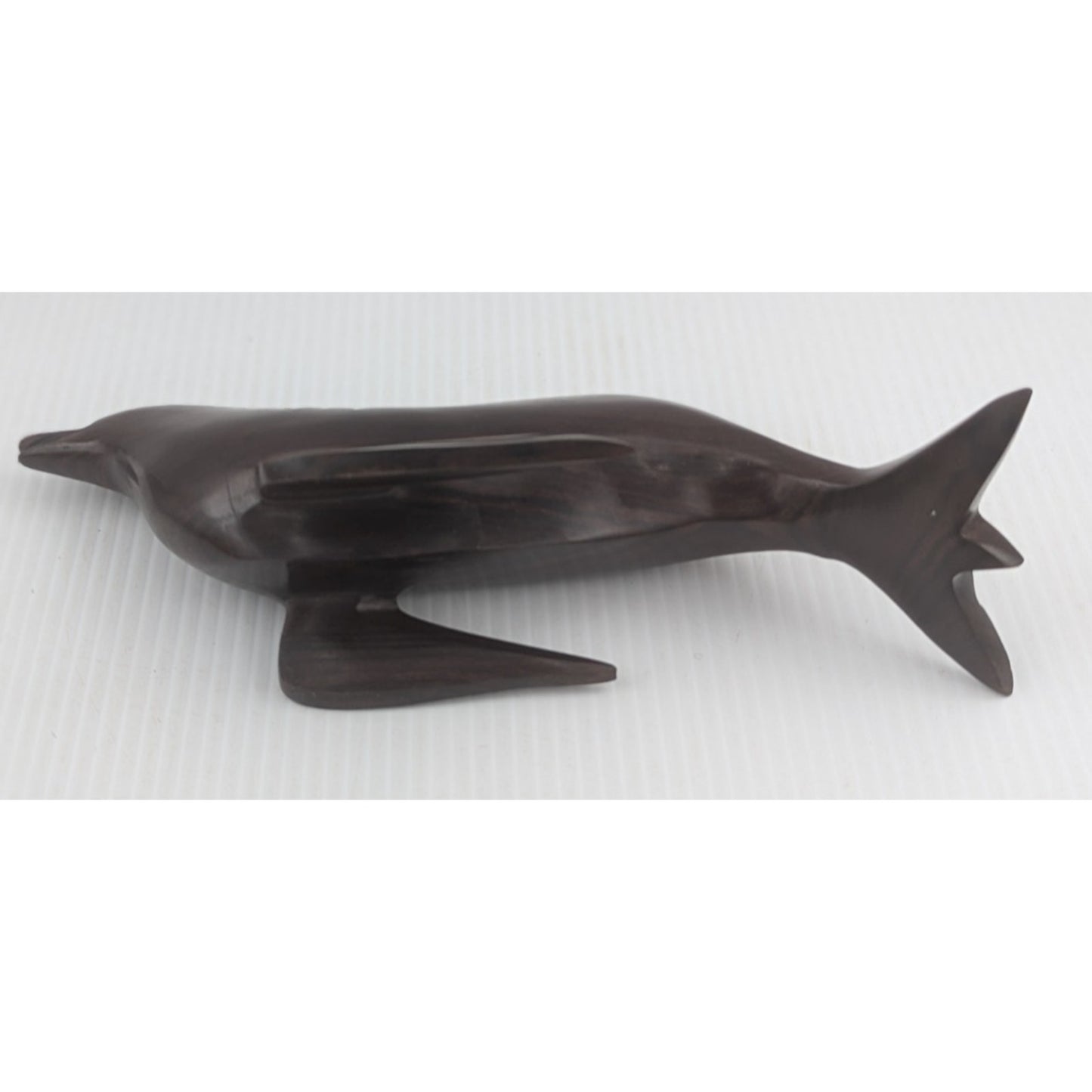 Vintage Ironwood Hand Carved Seal Sculpture Animal Décor Wood