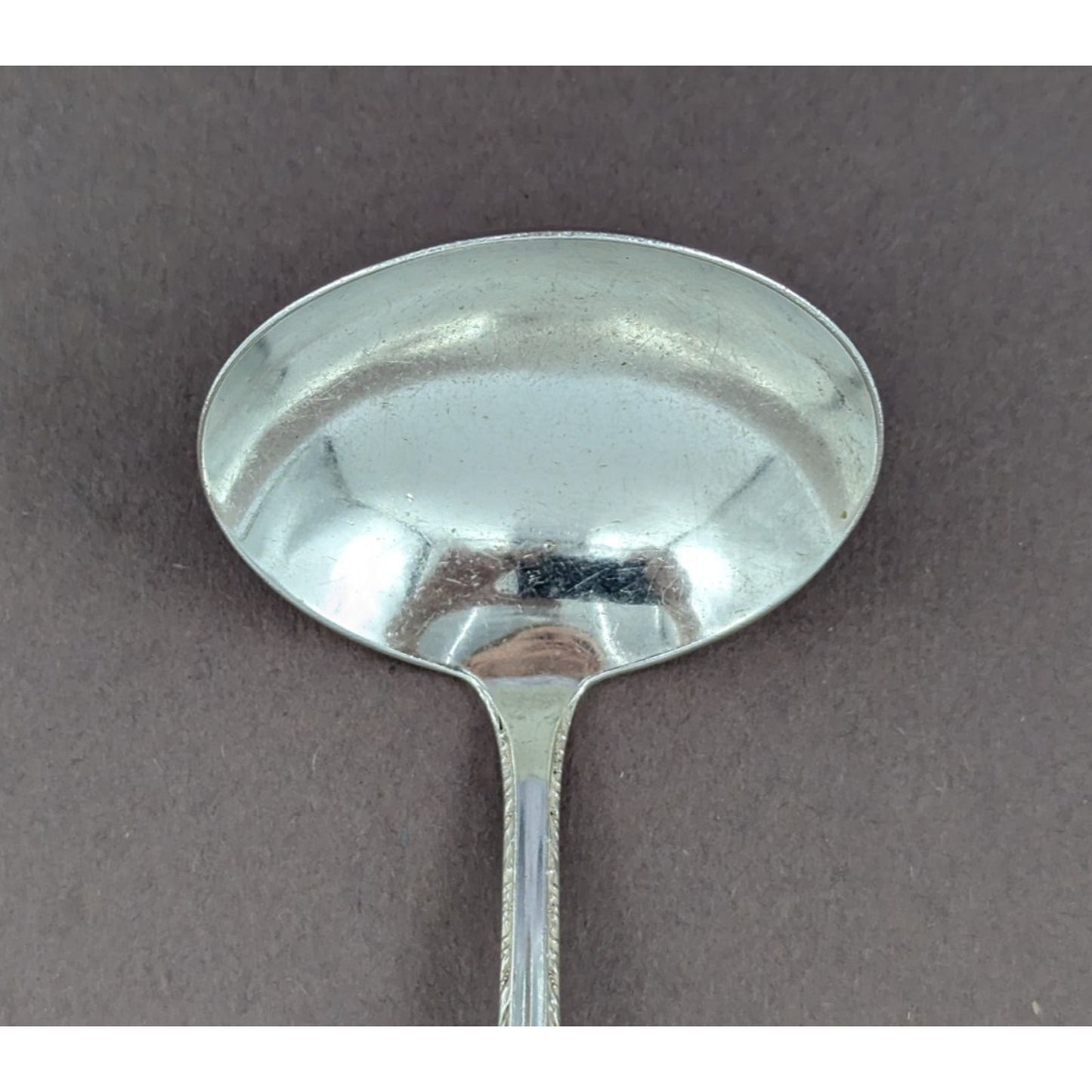 Alvin Southern Charm Solid Sterling Silver Gravy Ladle 6" No monogram 52g