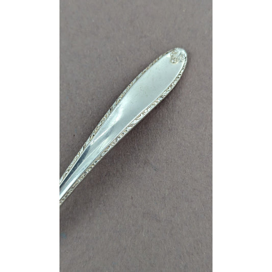 Alvin Southern Charm Solid Sterling Silver Gravy Ladle 6" No monogram 52g