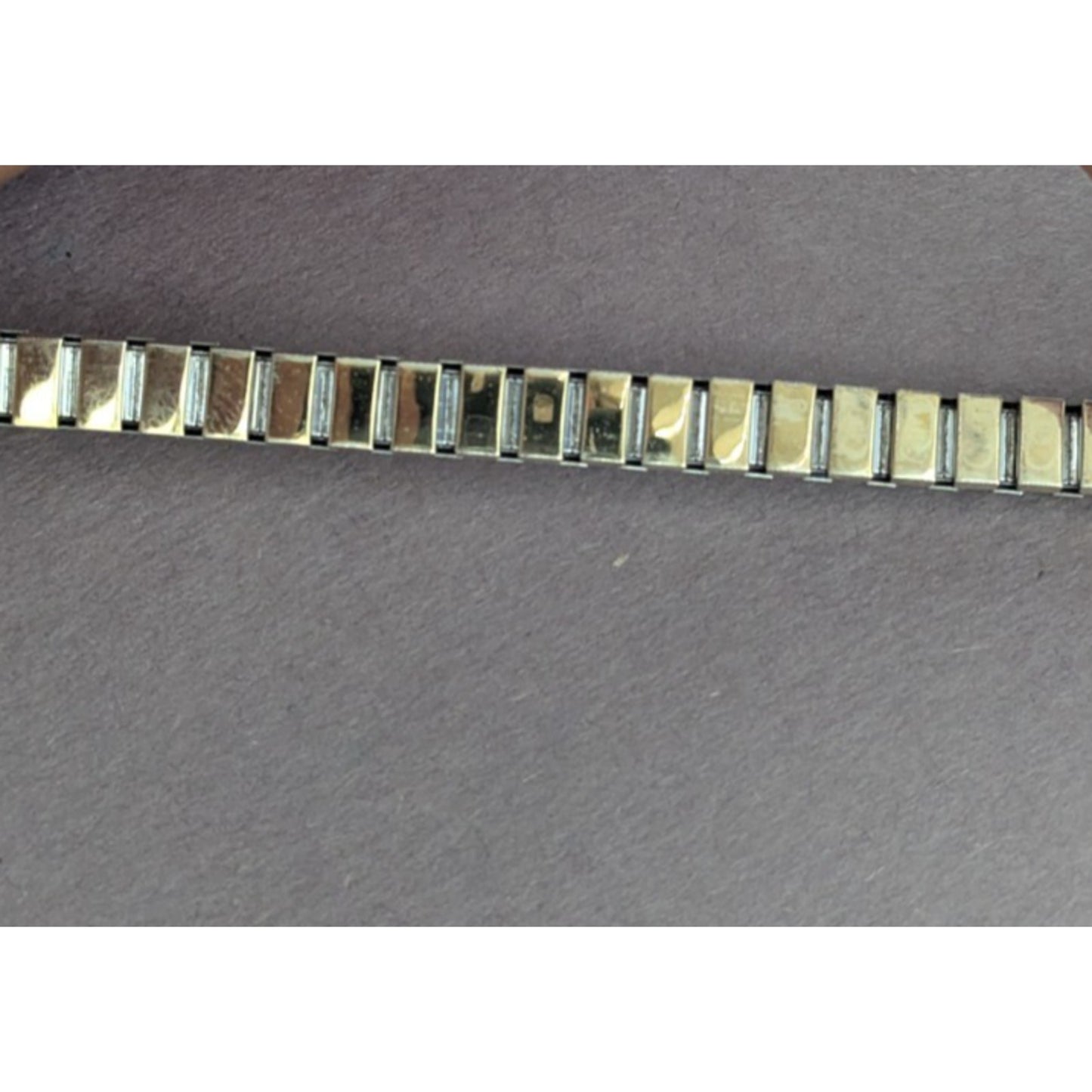 Speidel Silver Twist O Flex Stainless Steel Ladies Watch Band 705/32 L