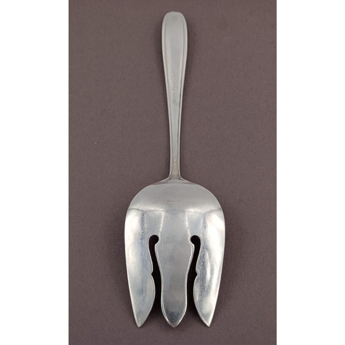 Alvin Southern Charm Sterling Silver Large Salad Serving Fork 9" No Monogram 86g