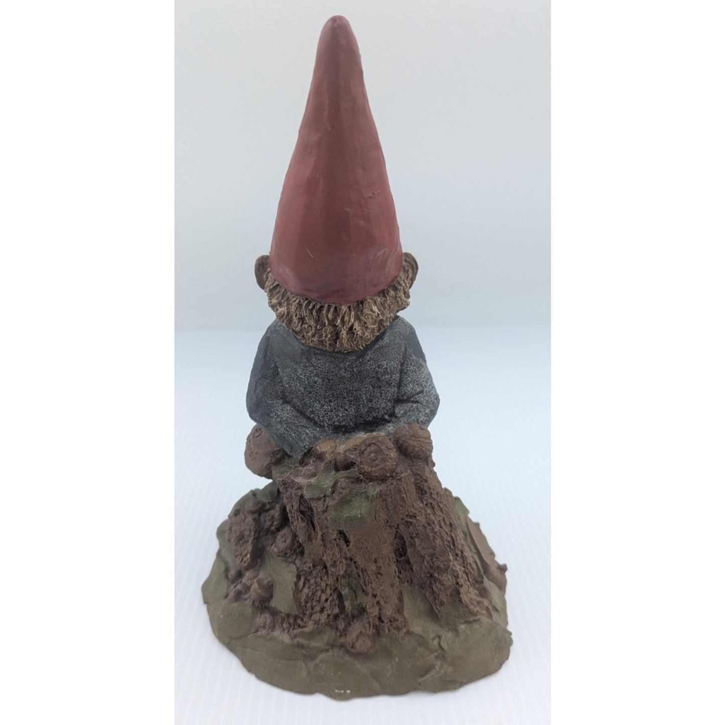 Vintage Tom Clark Forest Gnome Figure Statue 10” Signed 1983 Cairn Studios