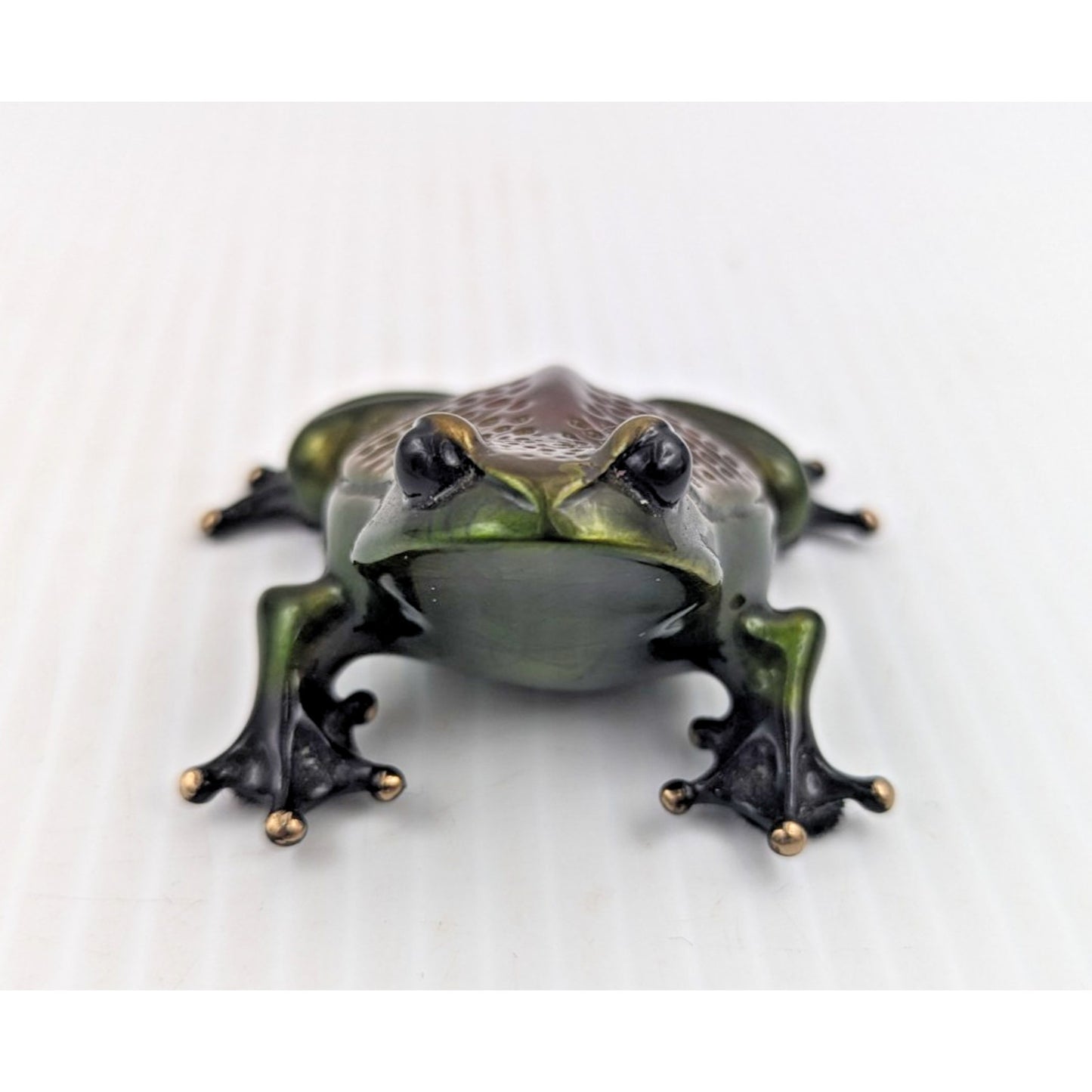 Tim Cotterill Frogman Bronze Frog Sculpture “Sherwood” LE #162/5000 with COA