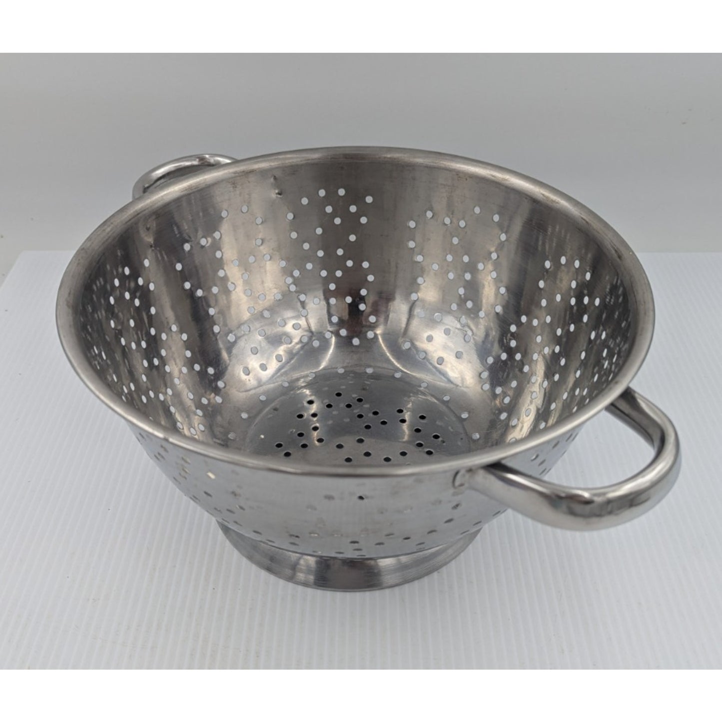 Colander Strainer Stainless Steel Progressive Korea Lot of 2 - 11.5" and 10.5"