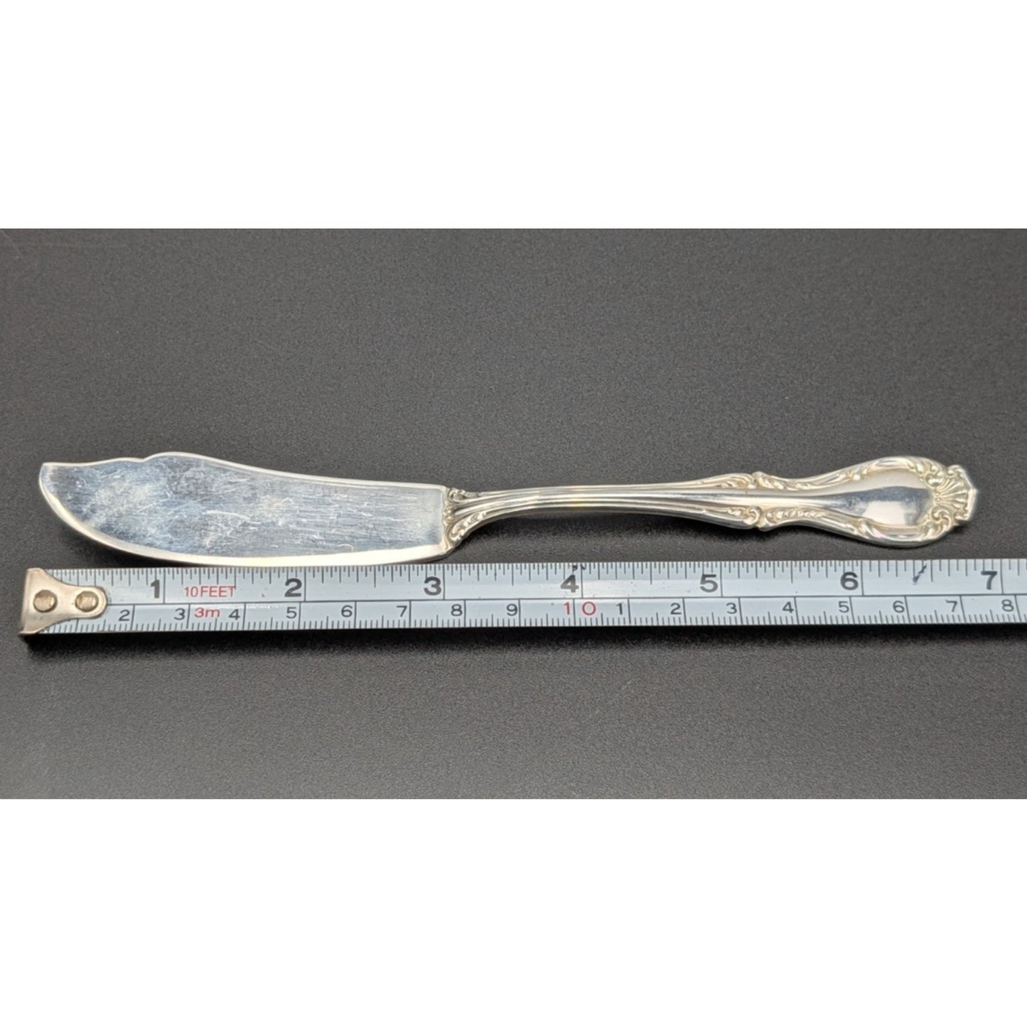 Northumbria Cello Sterling Silver Flat Master Butter Knife 6-7/8" 38 g
