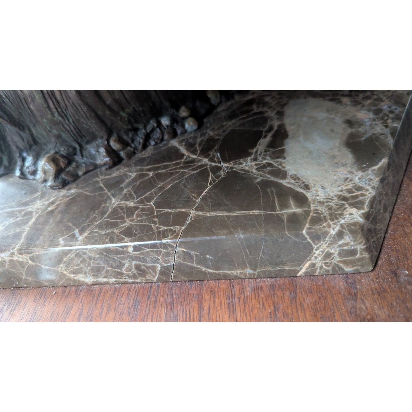 Dennis Jones Bronze Sculpture YUKON Fountain Coffee Table LE 11/30 AS IS