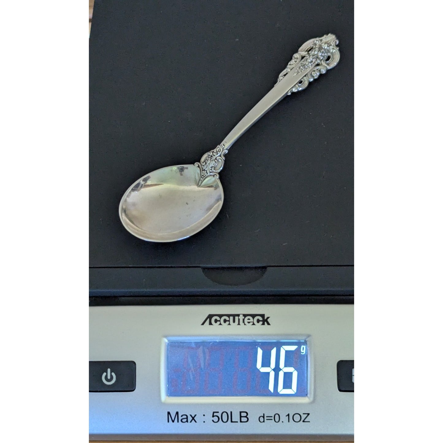 Grande Baroque by Wallace Sterling Silver Cream Soup Spoon 6 1/8" Flatware