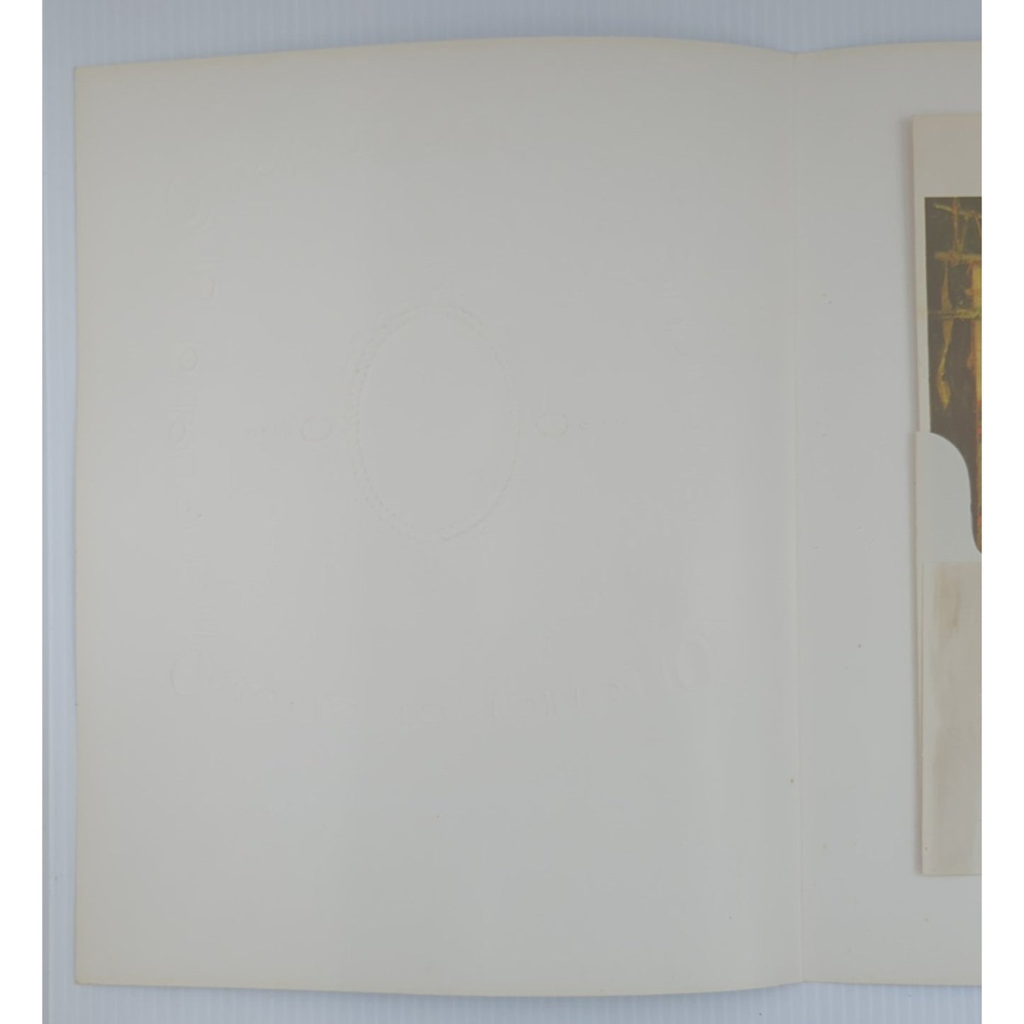 Santa Fe Railroad Super Chief Turquoise Room Menu Large 14" x 11"