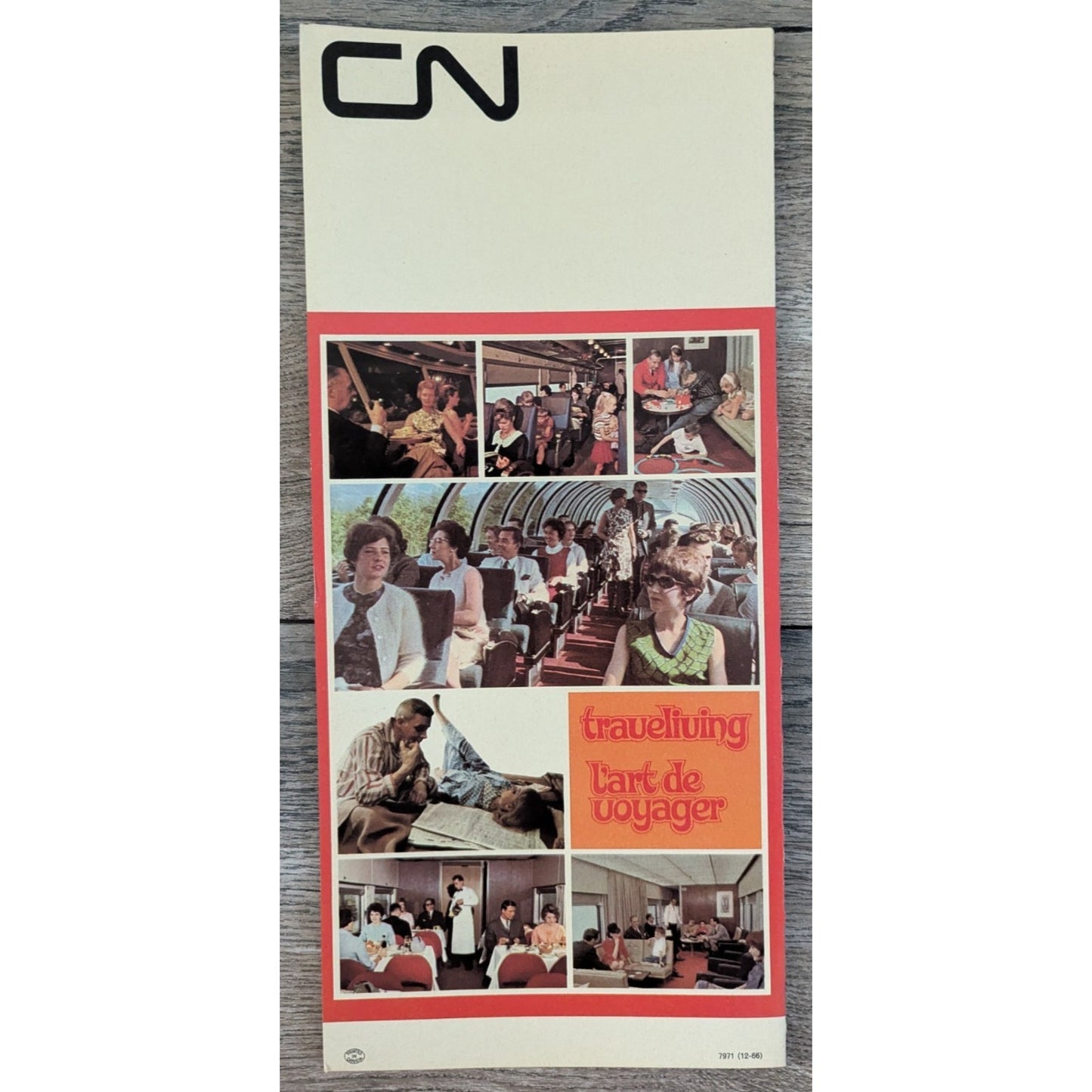 CN Canadian National Railway Railroad Car Dining Menu Vintage Lot of 3