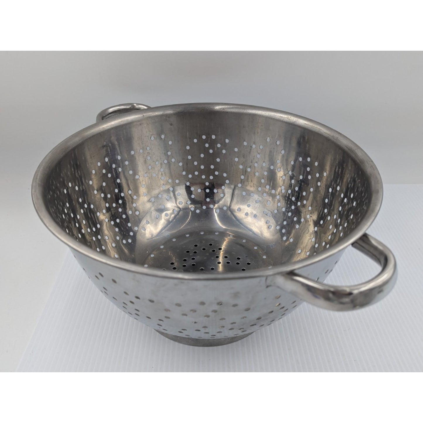 Colander Strainer Stainless Steel Progressive Korea Lot of 2 - 11.5" and 10.5"
