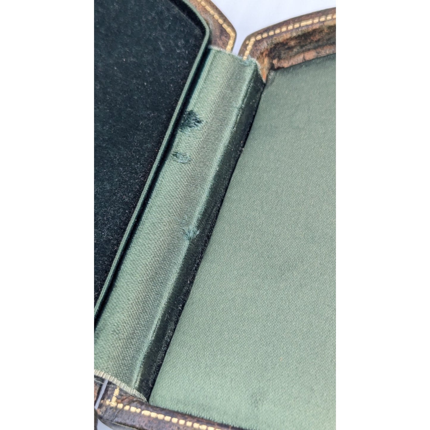 Miniature Portrait of Madonna after Fra Filippo Lippi in Leather Case Stand