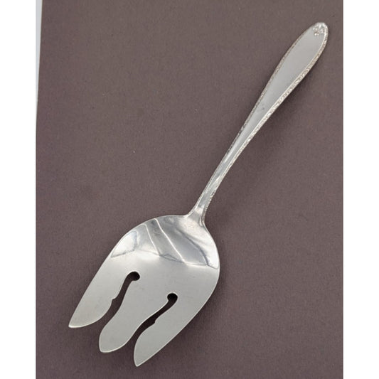 Alvin Southern Charm Sterling Silver Large Salad Serving Fork 9" No Monogram 86g